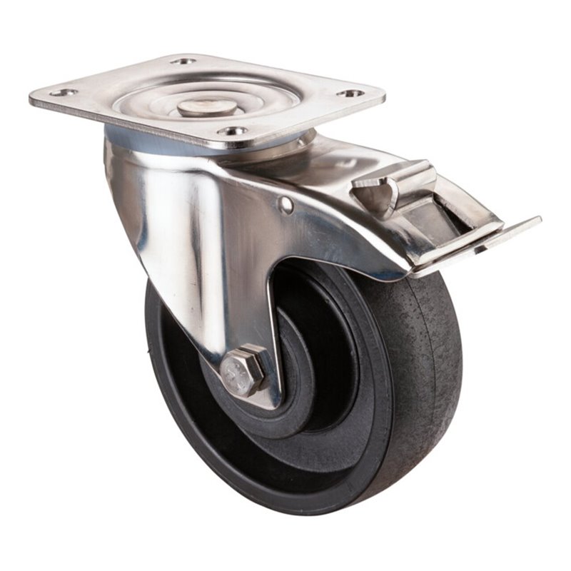 BS Rollen Edelstahl Transportrolle (H120.B22.150)