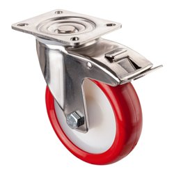 BS Rollen Edelstahl Transportrolle (H120.B26.127)