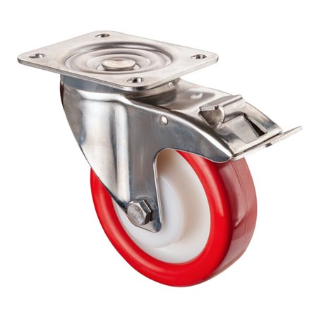 BS Rollen Edelstahl Transportrolle (H120.B28.150)