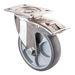 BS Rollen Edelstahl Transportrolle (H120.B43.127)