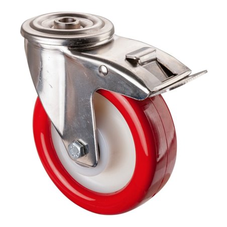 BS Rollen Edelstahl Transportrolle (H121.B71.125)