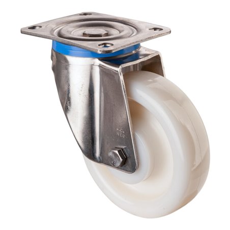 BS Rollen Edelstahl Schwerlastrollen (HS100.B14.160)