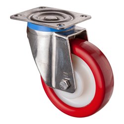 BS Rollen Edelstahl Schwerlastrollen (HS100.B27.160)