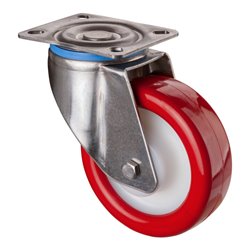 BS Rollen Edelstahl Schwerlastrollen (HS100.B28.127)