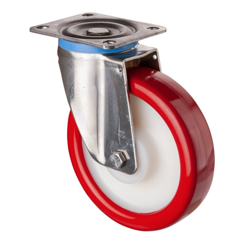 BS Rollen Edelstahl Schwerlastrollen (HS100.B27.202)