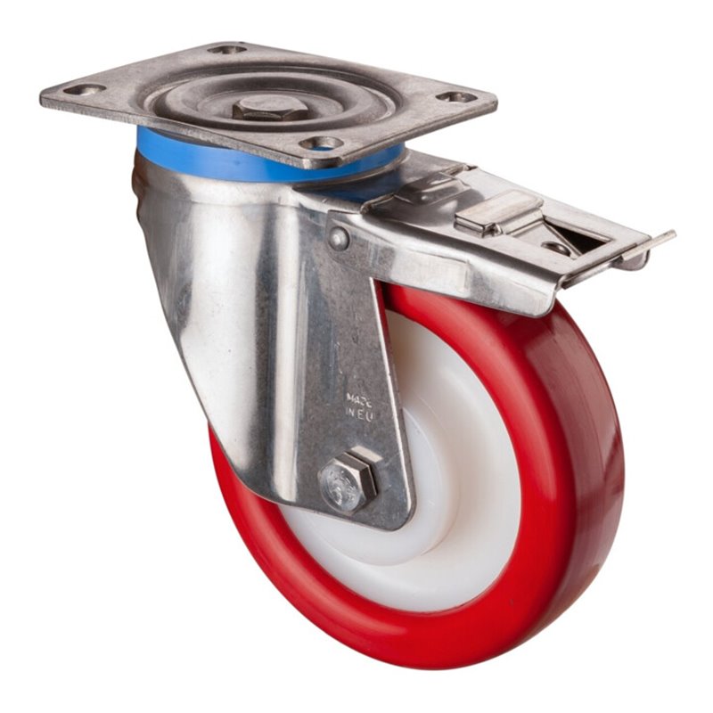 BS Rollen Edelstahl Schwerlastrollen (HS120.B27.160)