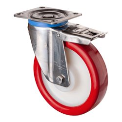 BS Rollen Edelstahl Schwerlastrollen (HS120.B27.202)