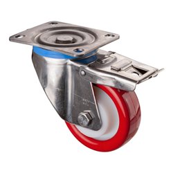 BS Rollen Edelstahl Schwerlastrollen (HS120.B28.128)