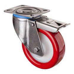 BS Rollen Edelstahl Schwerlastrollen (HS120.B28.127)