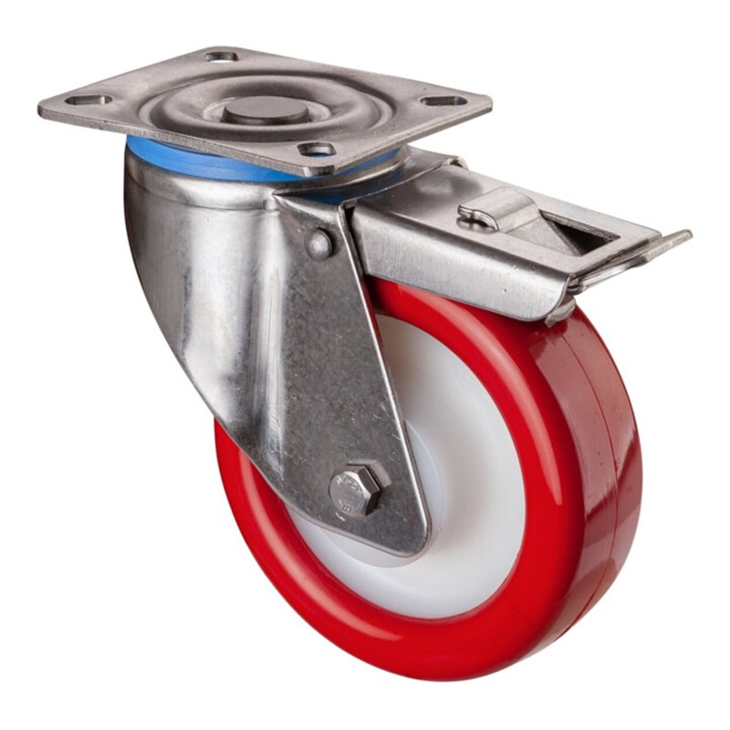 BS Rollen Edelstahl Schwerlastrollen (HS120.B28.127)