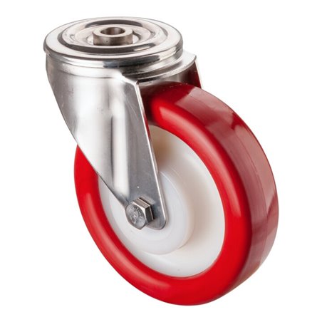 BS Rollen Edelstahl Transportrolle (H101.B28.160)