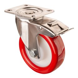 BS Rollen Edelstahl Transportrolle (H120.B28.126)