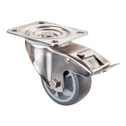 BS Rollen Edelstahl Transportrolle (H120.B43.081)