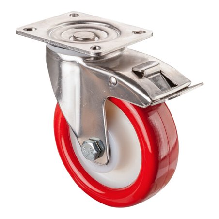 BS Rollen Edelstahl Transportrolle (H120.B71.125)