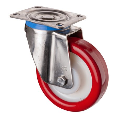 BS Rollen Edelstahl Schwerlastrollen (HS100.B28.160)