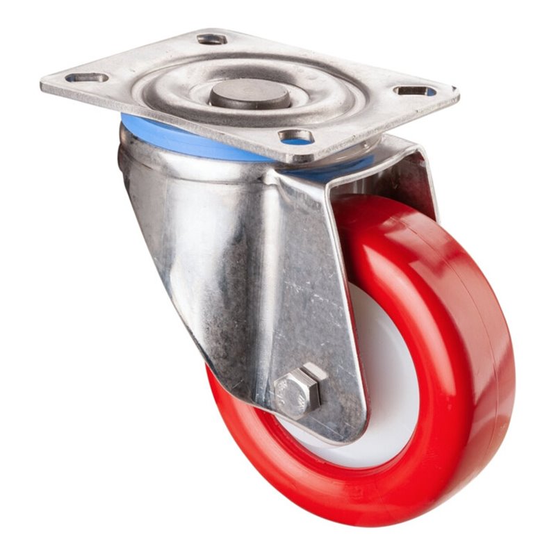 BS Rollen Edelstahl Schwerlastrollen (HS100.B28.101)