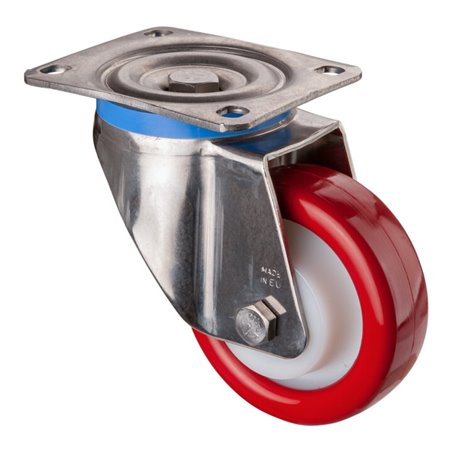 BS Rollen Edelstahl Schwerlastrollen (HS100.B28.128)