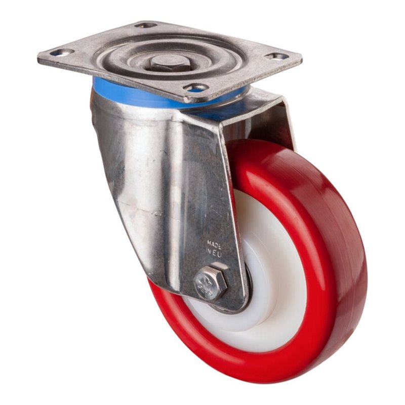 BS Rollen Edelstahl Schwerlastrollen (HS100.B71.150)