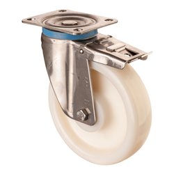 BS Rollen Edelstahl Schwerlastrollen (HS120.B14.202)