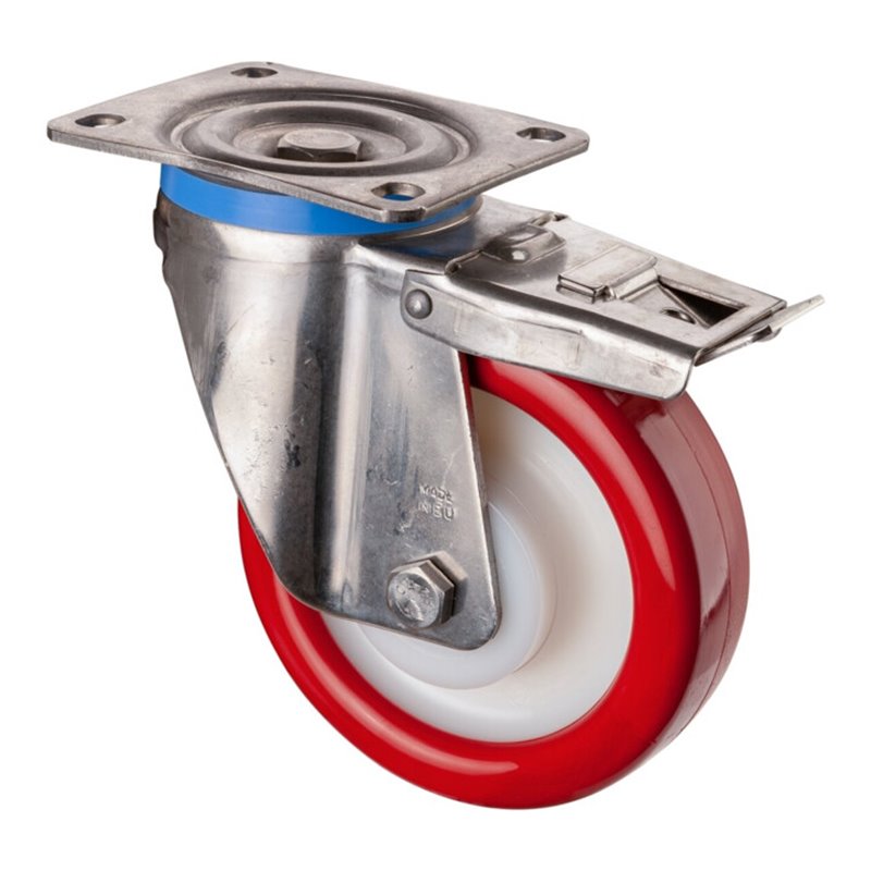 BS Rollen Edelstahl Schwerlastrollen (HS120.B28.160)