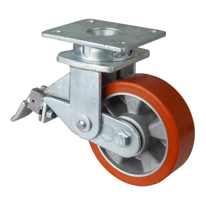 BS Rollen Gefederte Schwerlastrolle (T100.B90.150)