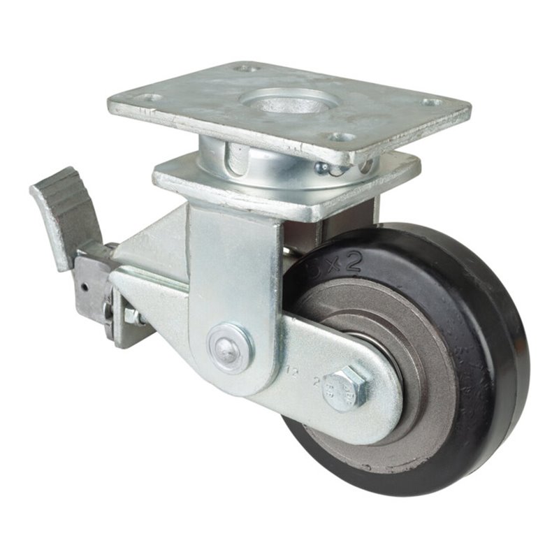 BS Rollen Gefederte Schwerlastrolle (T120.B81.125)