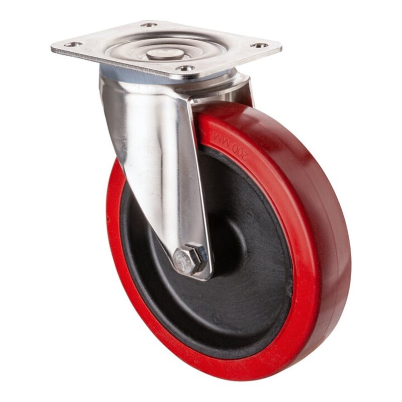 BS Rollen Edelstahl Transportrolle (H100.B21.200)