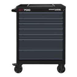 Kraftwerk Werkstattwagen BT700 60/40 7 Schubladen ant