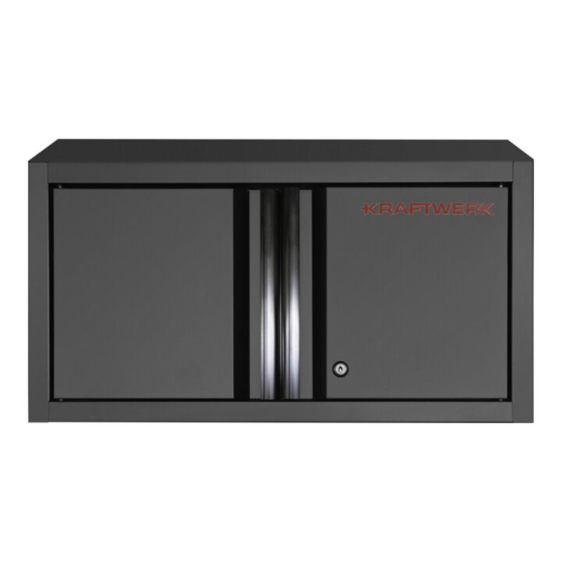 Kraftwerk MOBILIO Oberschrank 2-Türig mit Schloss BLK