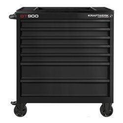 Kraftwerk Werkstattwagen BT900 7 Schubladen schwarz, leer