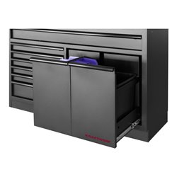 Kraftwerk MOBILIO Schubaldenschrank 1360 mm 7 Schubladen 2 Auszüge BLK