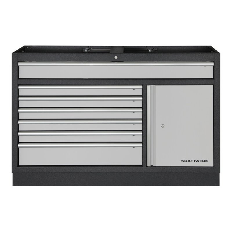 Kraftwerk Mobilio Schubladenschrank 1360 mm 7 Schubladen 1-Türig