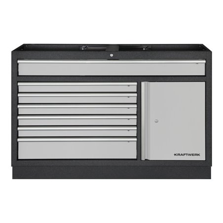 Kraftwerk Mobilio Schubladenschrank 1360 mm 7 Schubladen 1-Türig