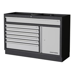 Kraftwerk Mobilio Schubladenschrank 1360 mm 7 Schubladen 1-Türig