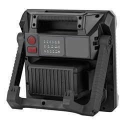 Kraftwerk LED Arbeitslampe 5000, wechselbarer Akku, 5 Farbtemperaturen