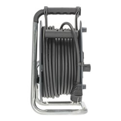 Brennenstuhl x Contorion Kabeltrommel 40m IP44 ( 3 Schutzkontakt-Steckdosen, Baustelleneinsatz, Made in Germany)