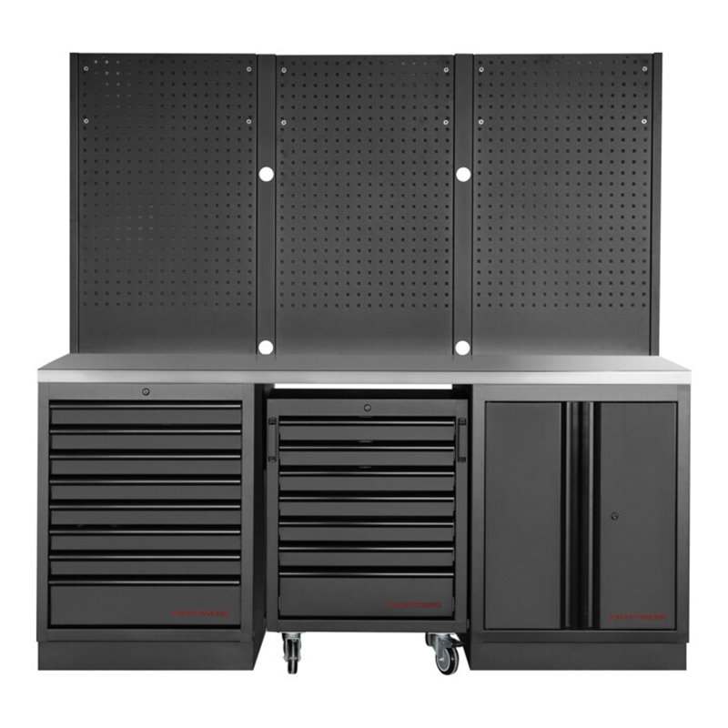 Kraftwerk MOBILIO BLK 3er Kombi, Edelstahl 430