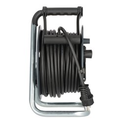 Brennenstuhl x Contorion Kabeltrommel 25m IP44 ( 3 Schutzkontakt-Steckdosen, Baustelleneinsatz, Made in Germany)