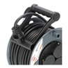Brennenstuhl x Contorion Kabeltrommel 25m IP44 ( 3 Schutzkontakt-Steckdosen, Baustelleneinsatz, Made in Germany)