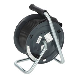 Brennenstuhl x Contorion Kabeltrommel 25m IP44 ( 3 Schutzkontakt-Steckdosen, Baustelleneinsatz, Made in Germany)