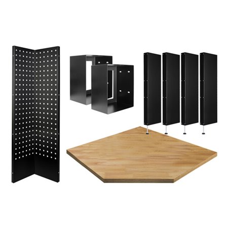 Kraftwerk MOBILIO BLK Eckelement Erweiterungs-Set