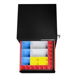Kraftwerk ST470 Multifunktionswagen Compact, 5 Schubladen, 25-tlg.