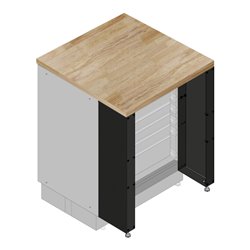 Kraftwerk MOBILIO Arbeitsflächen-Erweiterungs-Set für 1 Möbel-Element