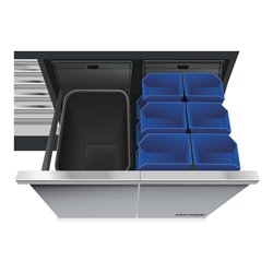 Kraftwerk Mobilio Schubaldenschrank 1360 mm 7 Schubladen 2 Auszüge