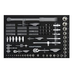 Kraftwerk BT700 Werkstattwagen, 7 Schubladen, BASIC, ant, 337-tlg.