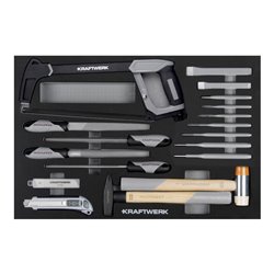 Kraftwerk BT700 Werkstattwagen, 5 Schubladen, BASIC , 173-tlg.