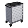 Kraftwerk BT700 Werkstattwagen, 8 Schubladen, BASIC, 351-tlg.