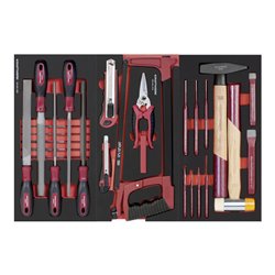 Kraftwerk BT700 Werkstattwagen, 8 Schubladen, PRO, 237-tlg.