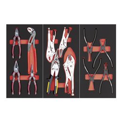 Kraftwerk BT700 Werkstattwagen, 8 Schubladen, PRO, 237-tlg.