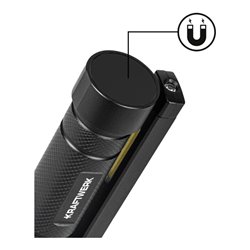 Kraftwerk LED Handlampe Slimlight 800, wiederaufladbar